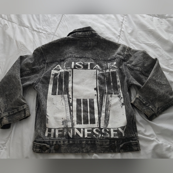 Levi's Other - Levi's G Jean 80s 90s Chemical Acid Wash black denim jacket 57508-0256